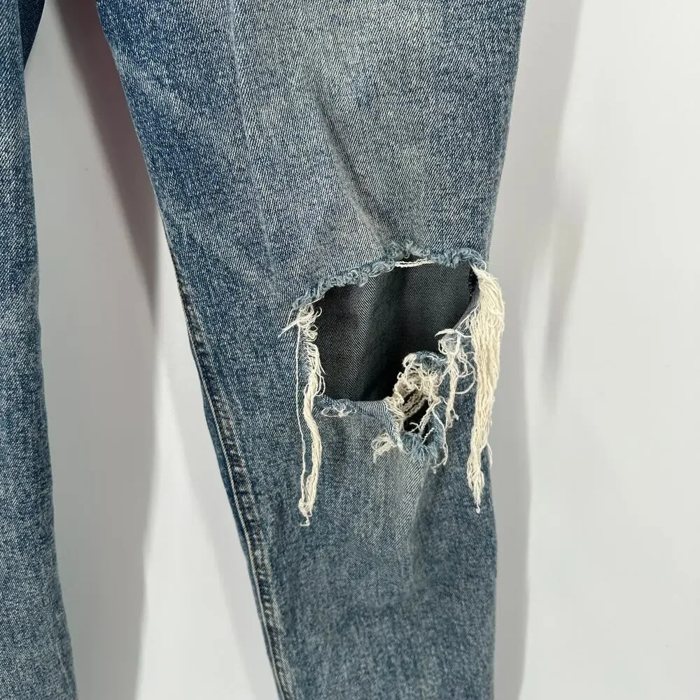 KUT FROM THE KLOTH Rachael Fab Ab Distressed Jeans // 6